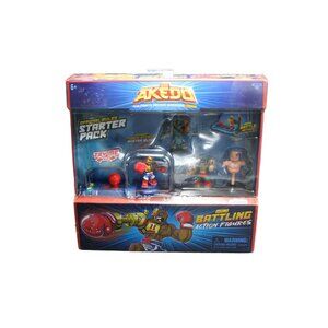 ✅AKEDO ULTIMATE ARCADE WARRIOR STARTER‎ PACK, MINI BATTLING ACTION FIGURE✅